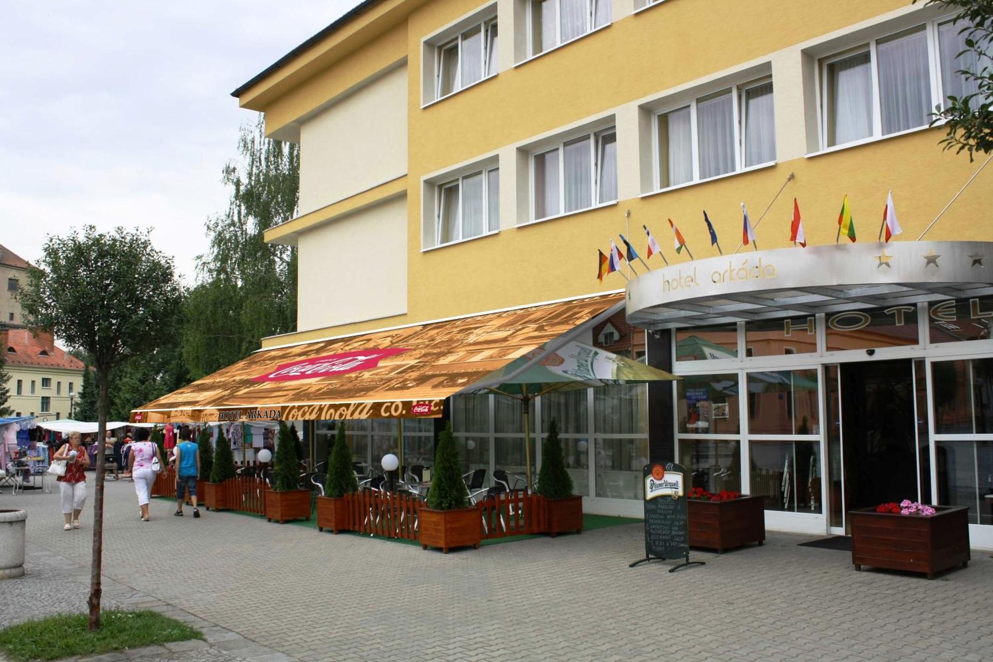 Arkada Hotel Bučovice Buitenkant foto